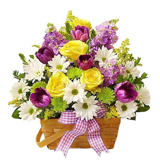 Have A Good Day Basket - Floral_Arrangement - Flower Delivery NYC
