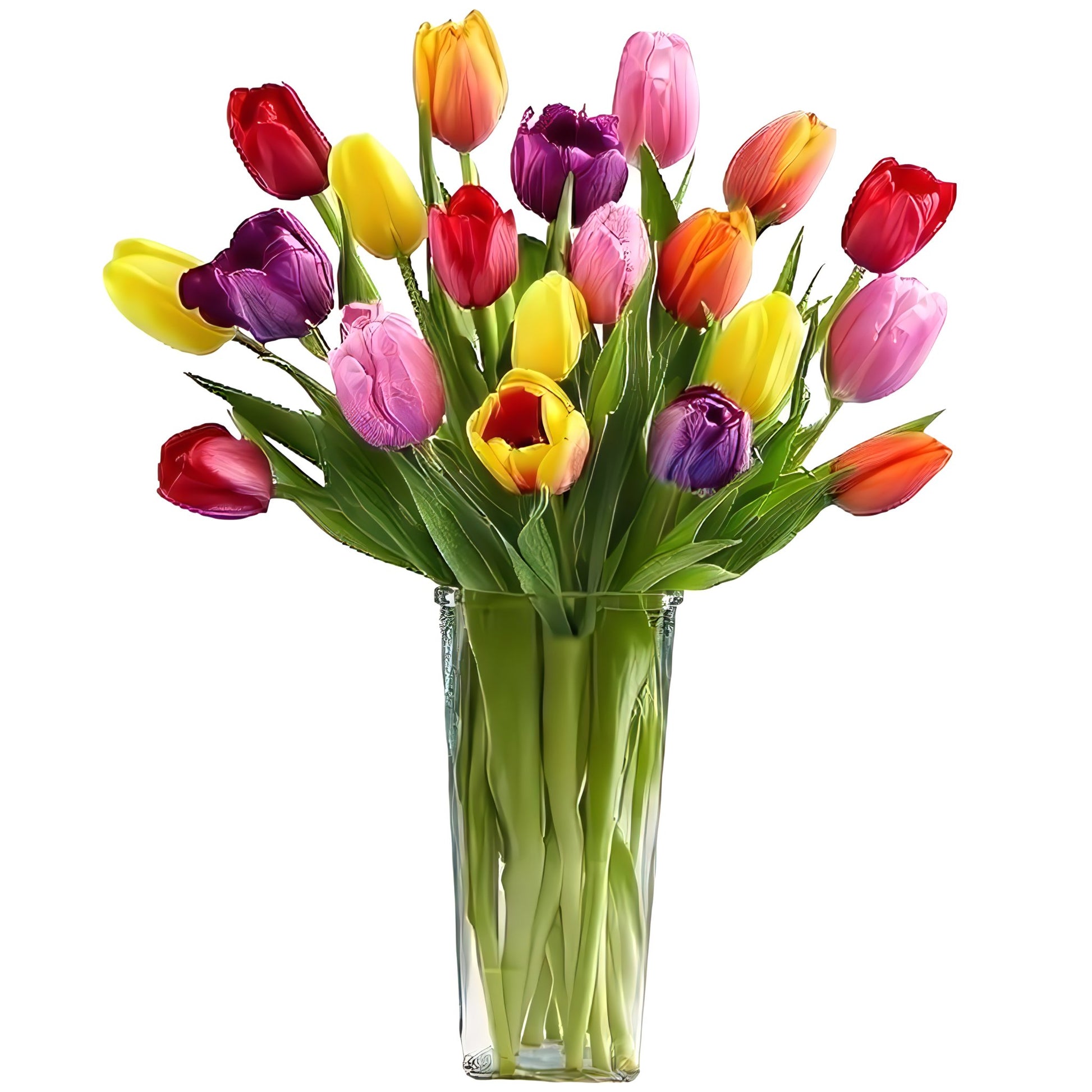 Lovely Assorted Tulips - Floral_Arrangement - Flower Delivery NYC