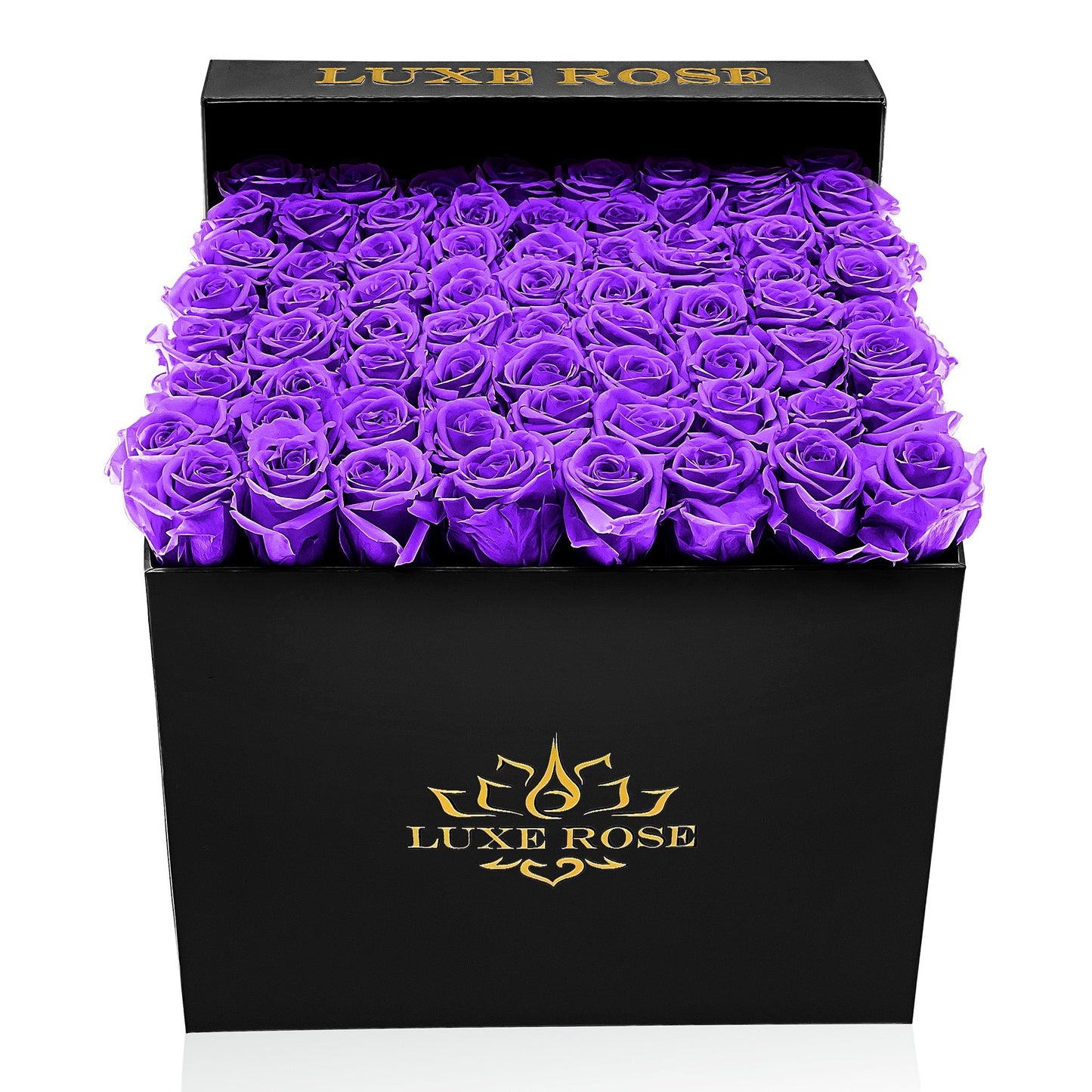 Preserved Roses Large Box | Purple - Floral_Arrangement - Flower Delivery NYC