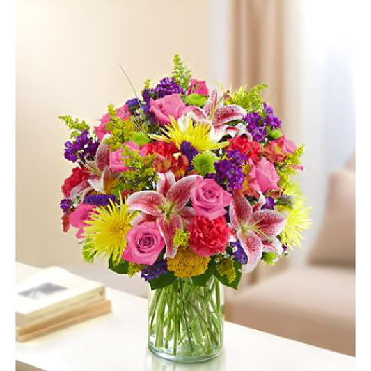 Sincerest Sorrow Bright Arrangement - Floral_Arrangement - Flower Delivery NYC