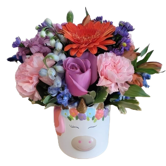 Unicorn Floral Fantasy - Floral_Arrangement - Flower Delivery NYC