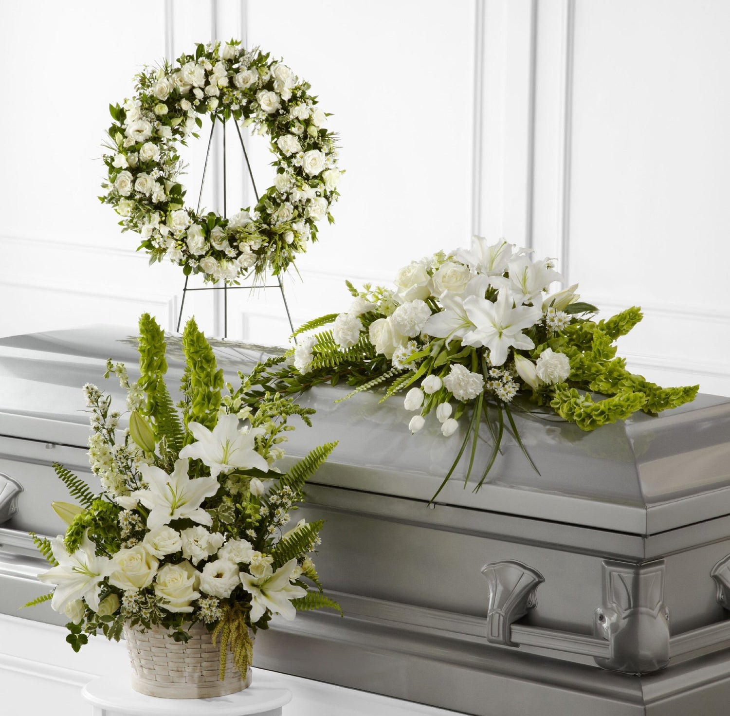 Funeral Floral Wreath - Flower Delivery NYC