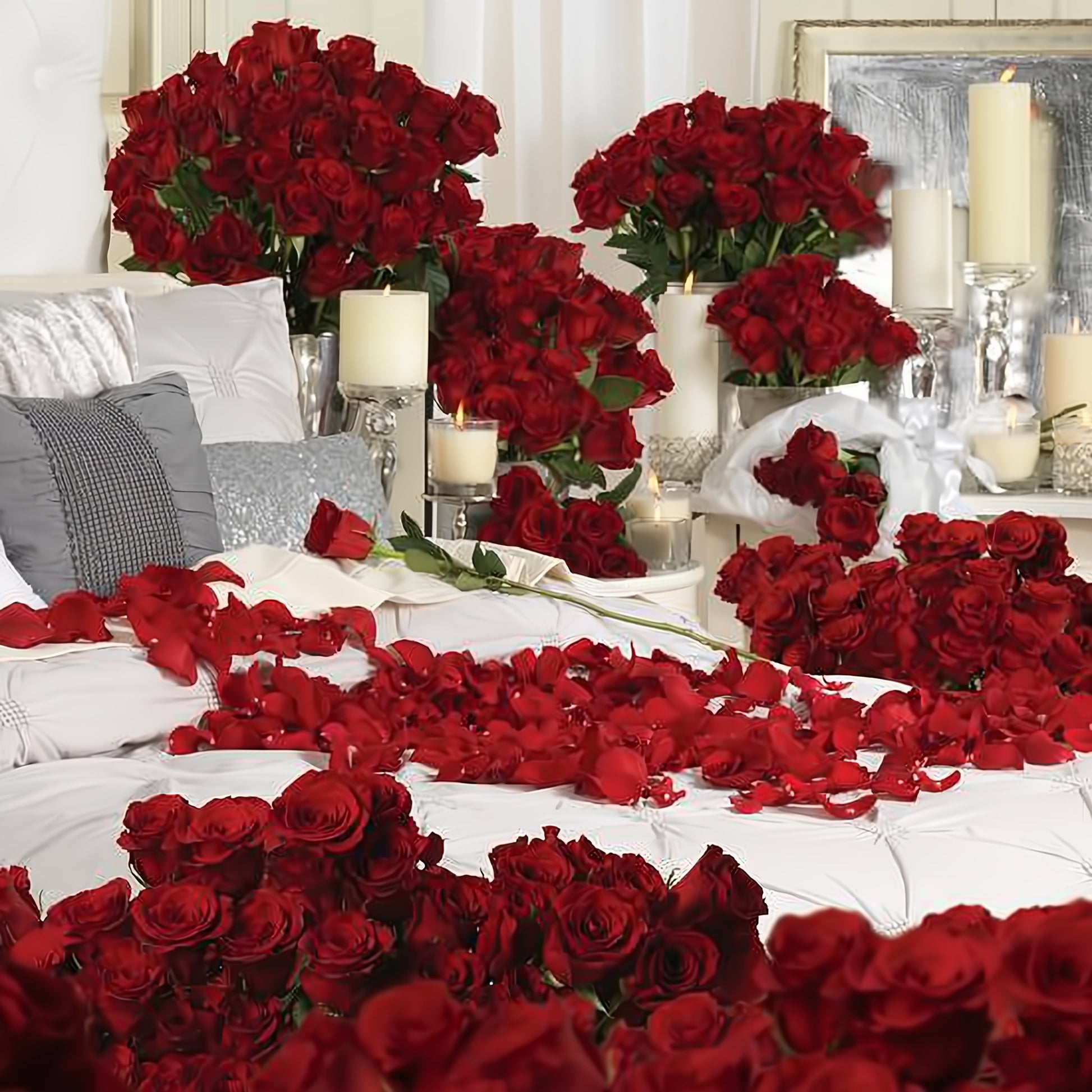 1,000 Long Stem Red Roses - Floral_Arrangement - Flower Delivery NYC