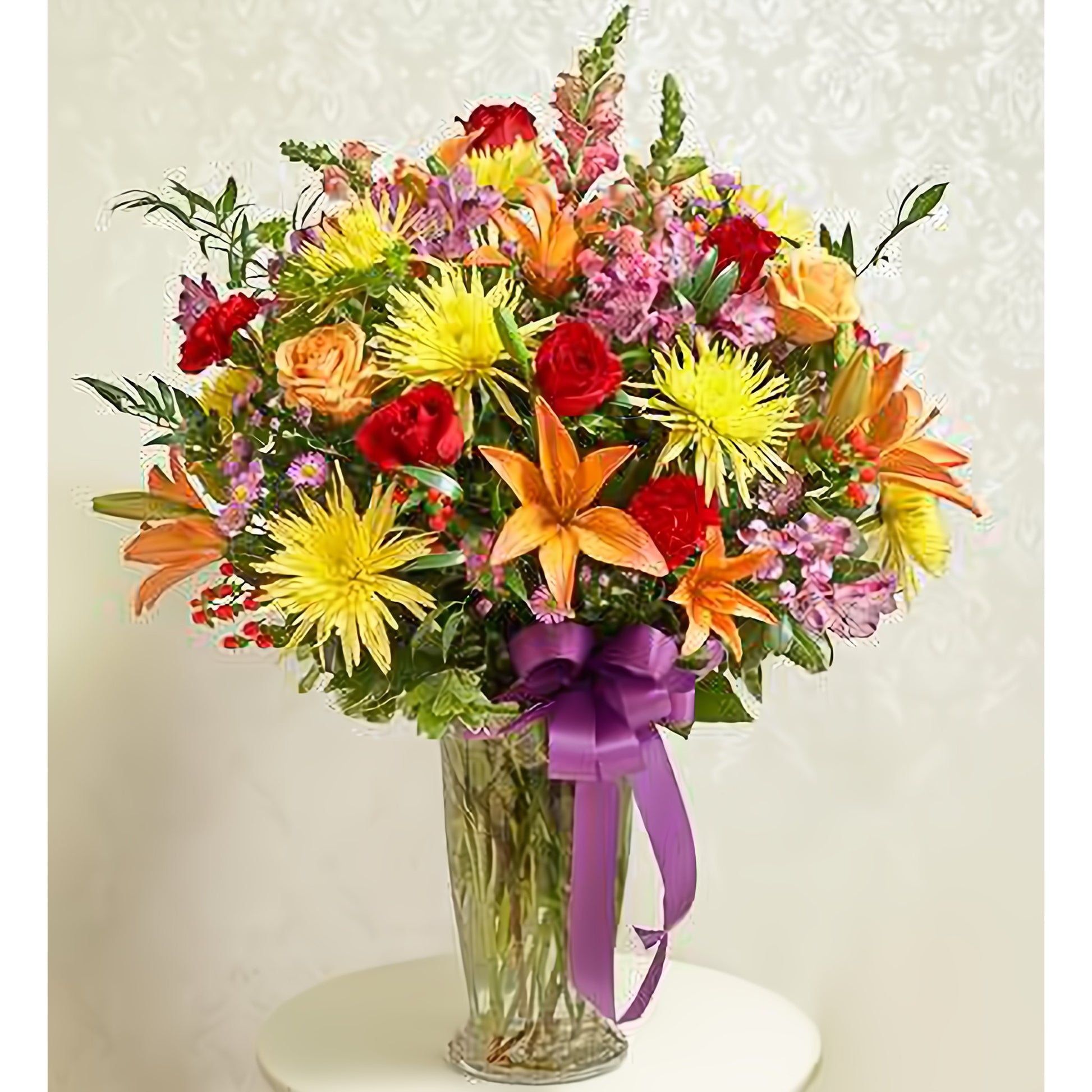 Beautiful Blessings Bright Vase Arrangement - Floral_Arrangement - Flower Delivery NYC