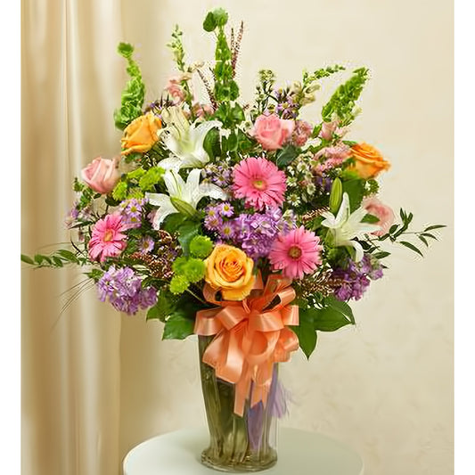 Beautiful Blessings Vase Arrangement - Pastel - Floral_Arrangement - Flower Delivery NYC