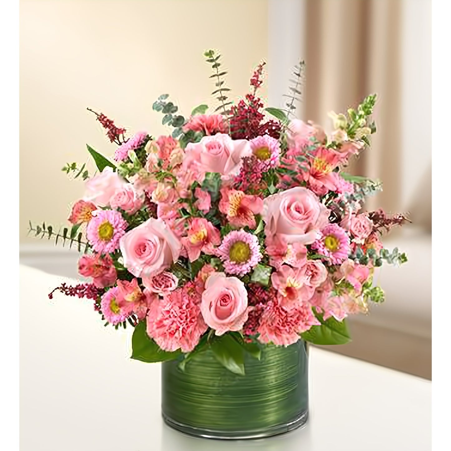 Cherished Memories - All Pink - Floral_Arrangement - Flower Delivery NYC