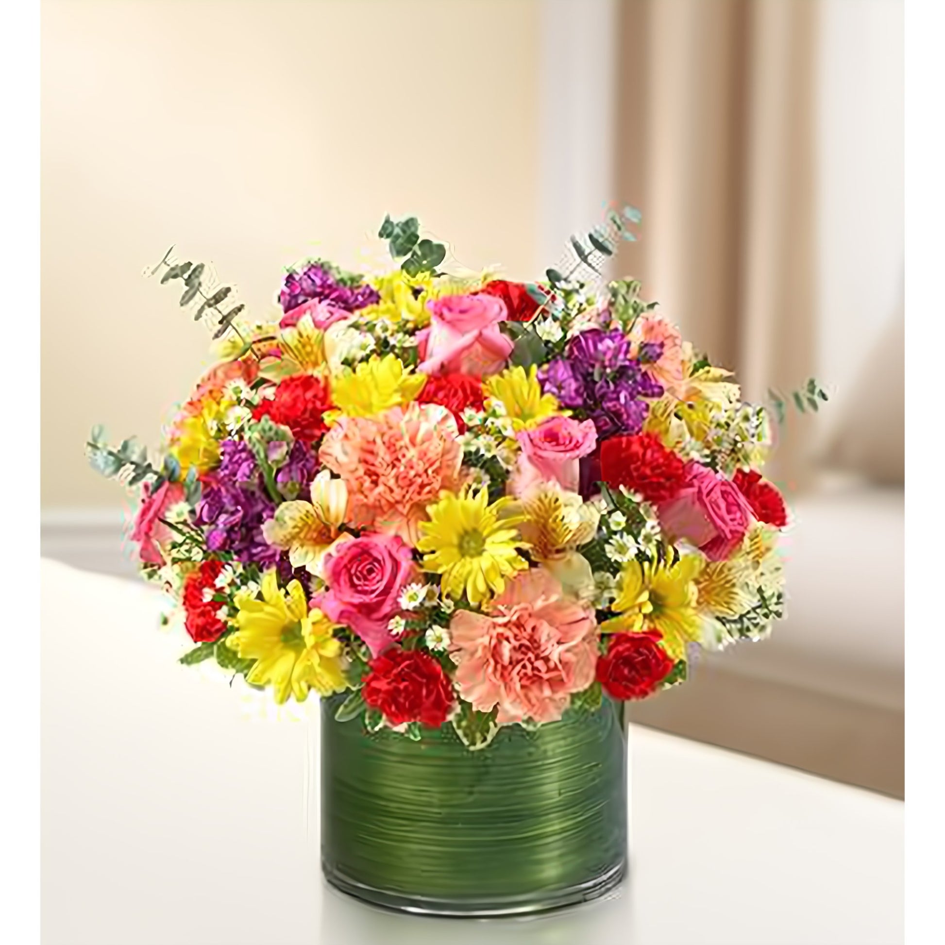 Cherished Memories - Multicolor Bright - Floral_Arrangement - Flower Delivery NYC