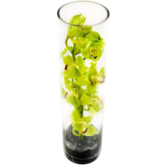 Green Cymbidium Orchid Tower - Floral_Arrangement - Flower Delivery NYC