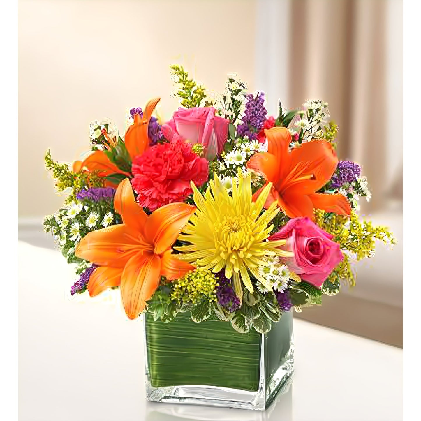 Healing Tears - Multicolor Bright - Floral_Arrangement - Flower Delivery NYC