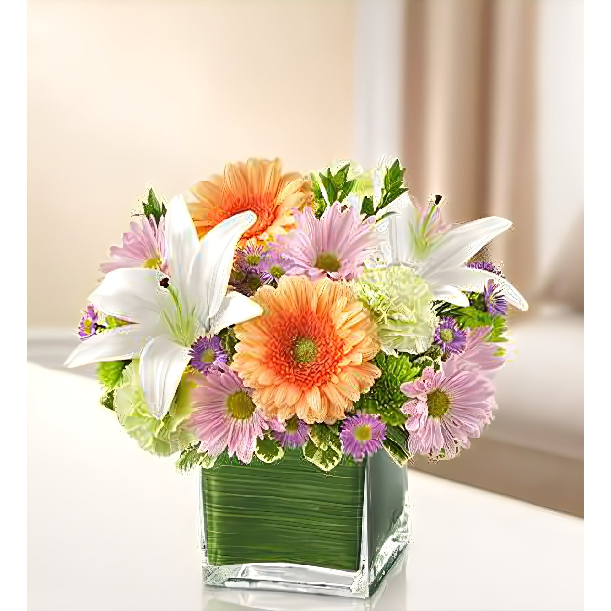 Healing Tears - Multicolor Pastel - Floral_Arrangement - Flower Delivery NYC