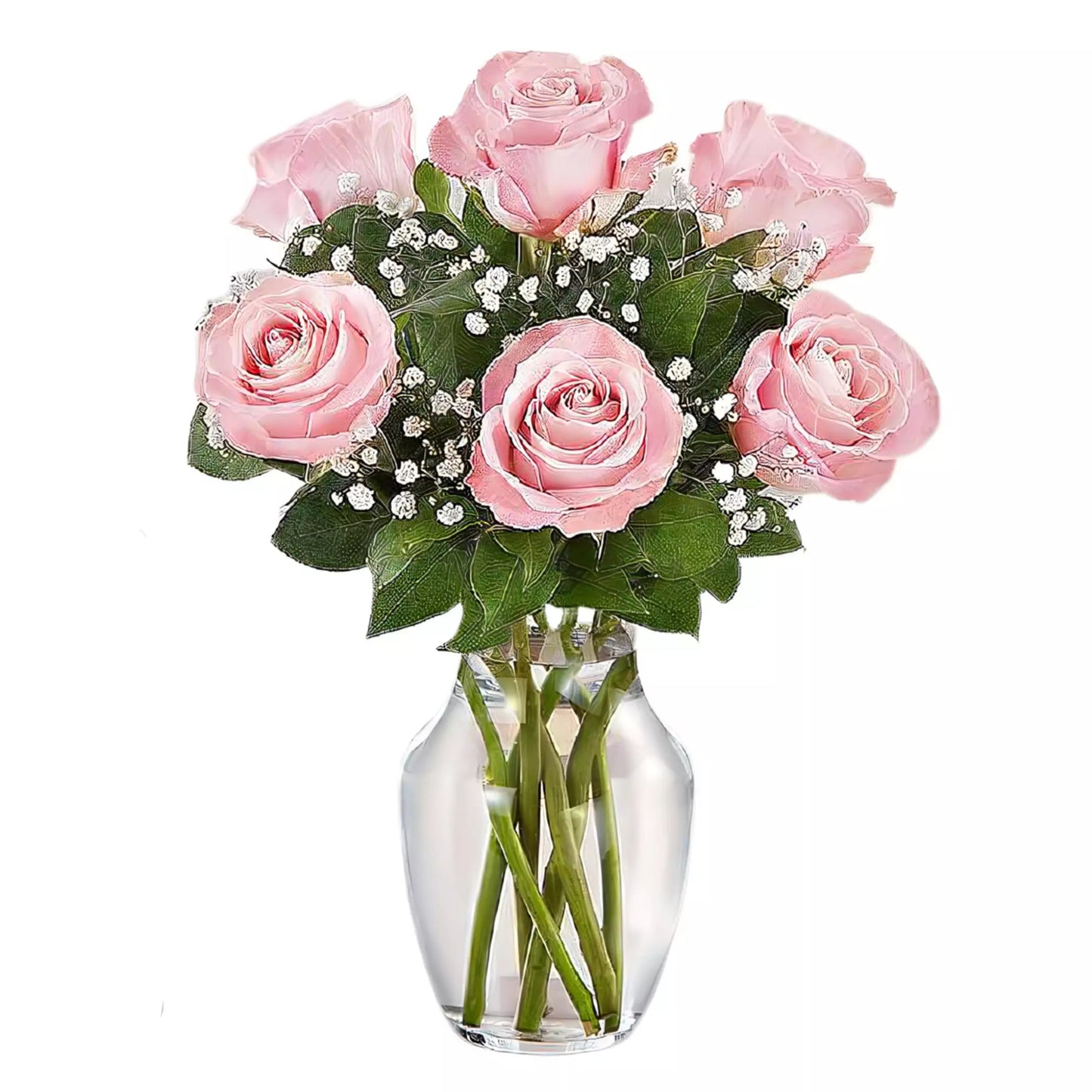 Love's Embrace Roses - Pink - Floral_Arrangement - Flower Delivery NYC