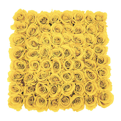 Preserved Roses Large Box | Bright Yellow - Floral_Arrangement - Flower Delivery NYC