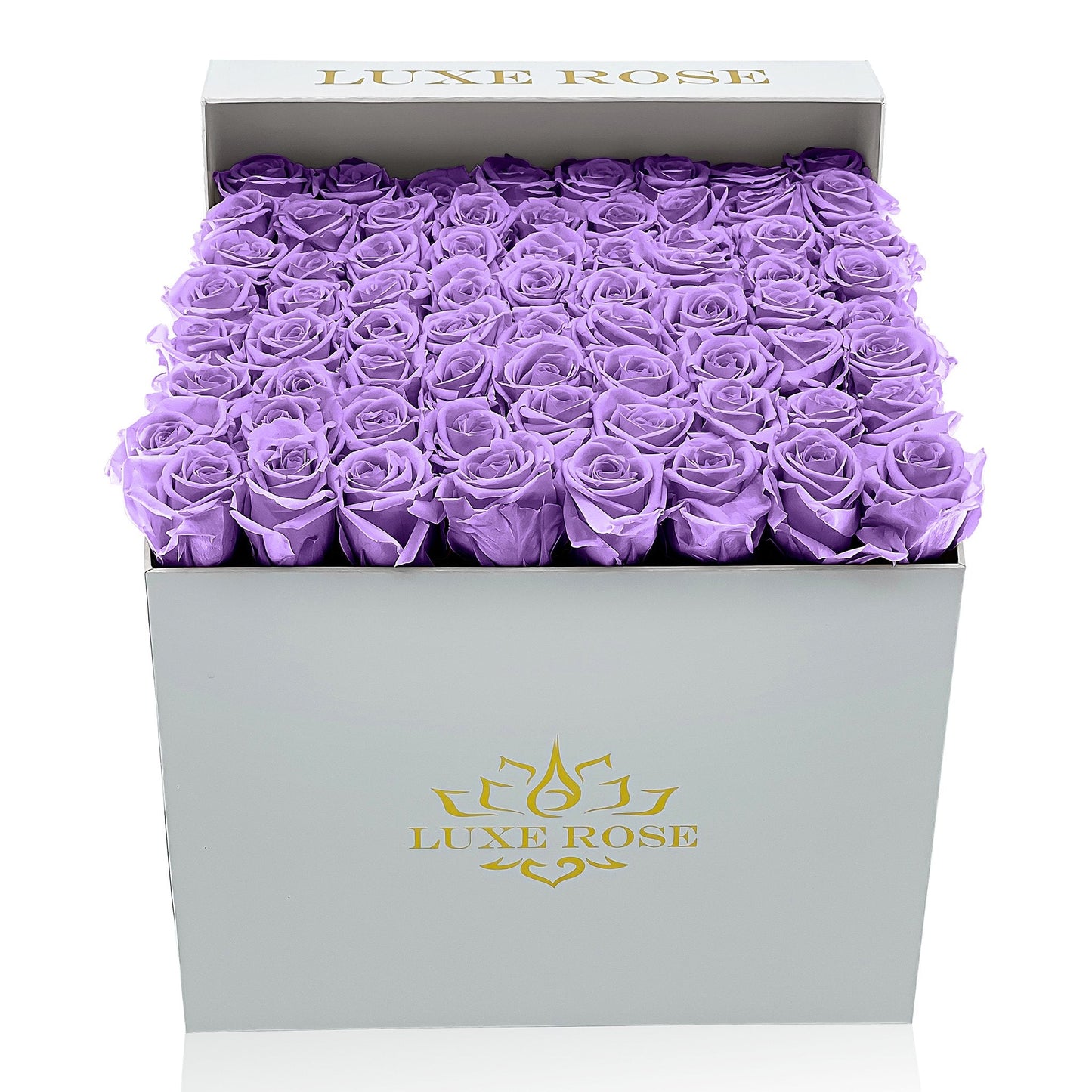 Preserved Roses Large Box | Lilac - Floral_Arrangement - Flower Delivery NYC