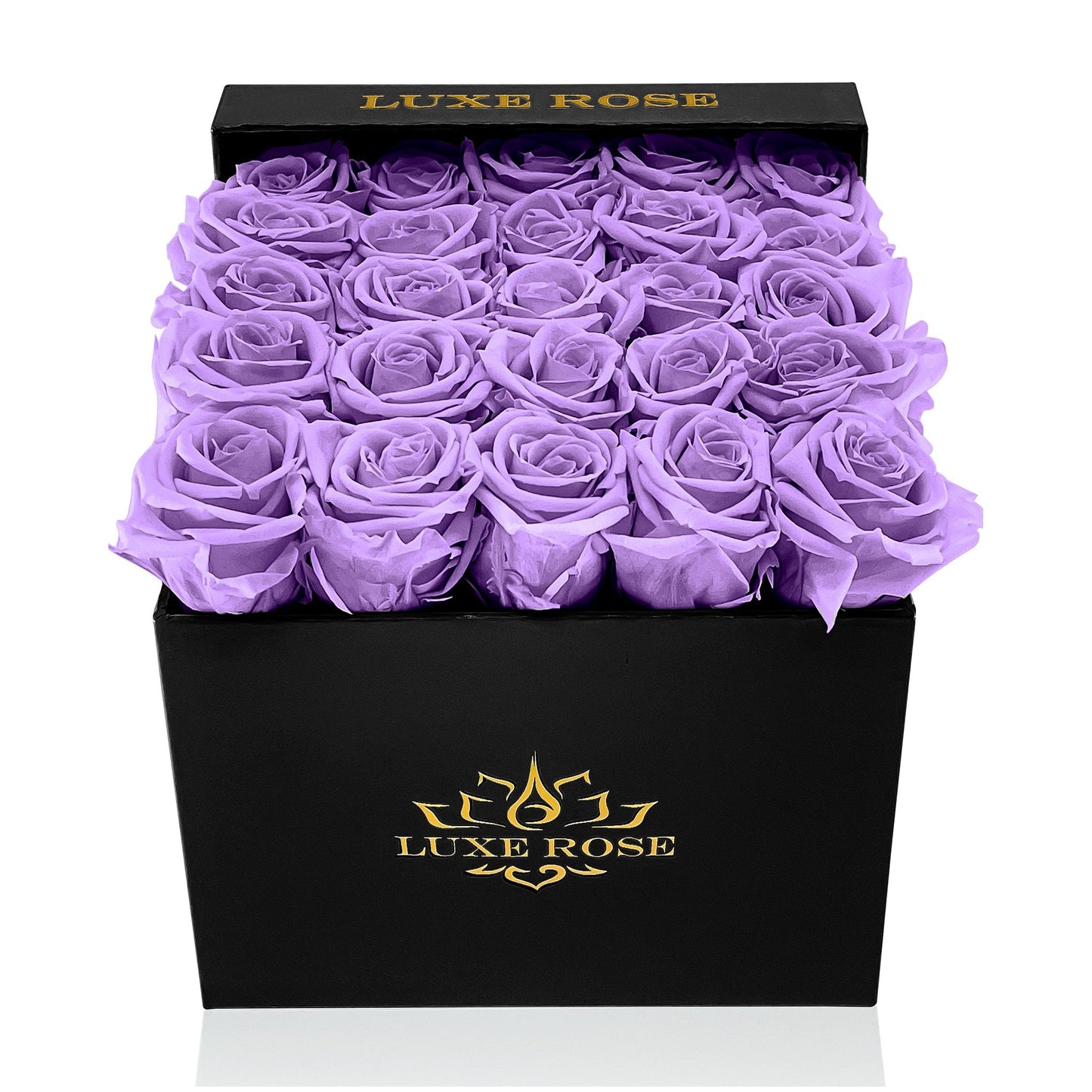 Preserved Roses Small Box | Lilac - Floral_Arrangement - Flower Delivery NYC