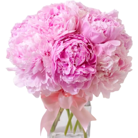 Pretty Pink Peony - Floral_Arrangement - Flower Delivery NYC