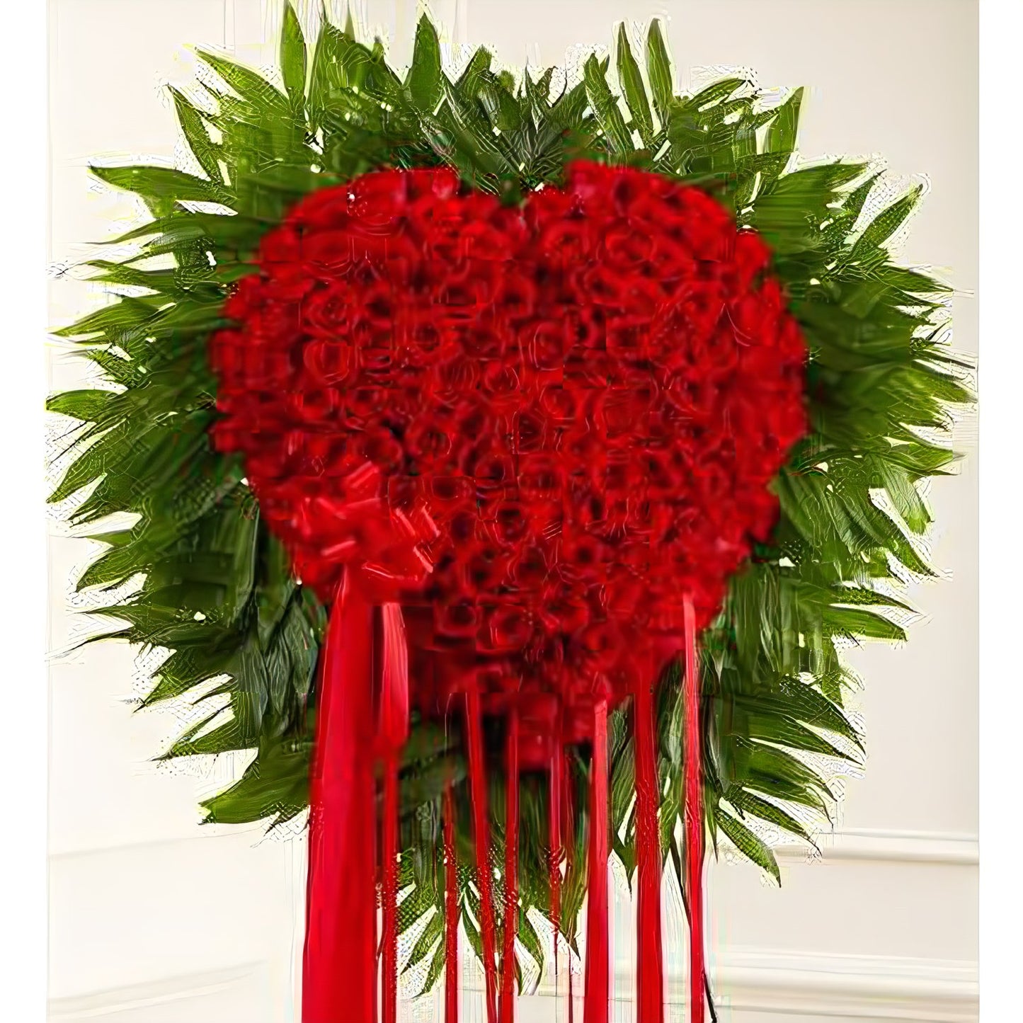 Red Rose Bleeding Heart - Floral_Arrangement - Flower Delivery NYC