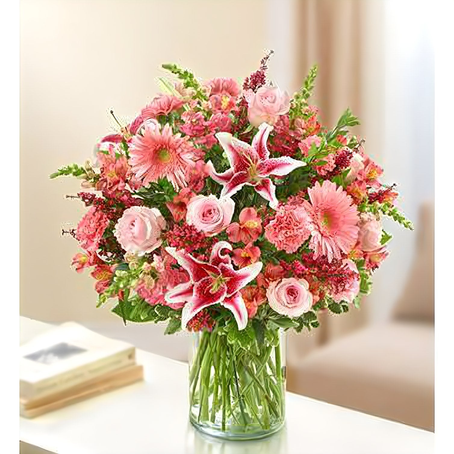 Sincerest Sorrow - All Pink - Floral_Arrangement - Flower Delivery NYC